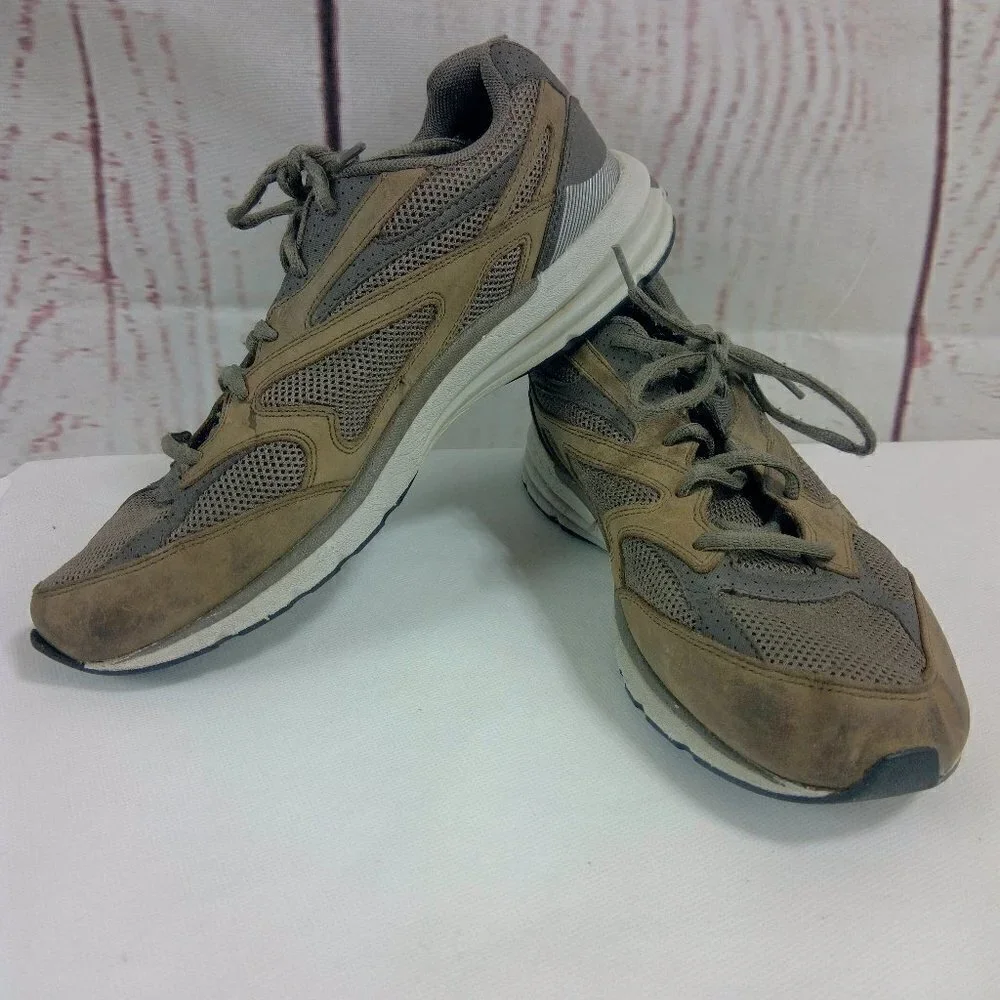 Abeo Smart System 3310 Men's Athletic Brown Shoes
